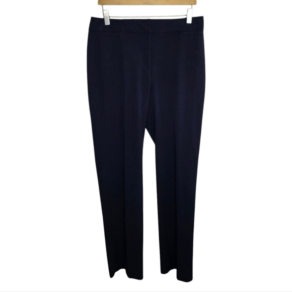 Liz Claiborne | Audra Fit Tall Length Navy Blue Dress Pants Size 6T - Picture 1 of 5